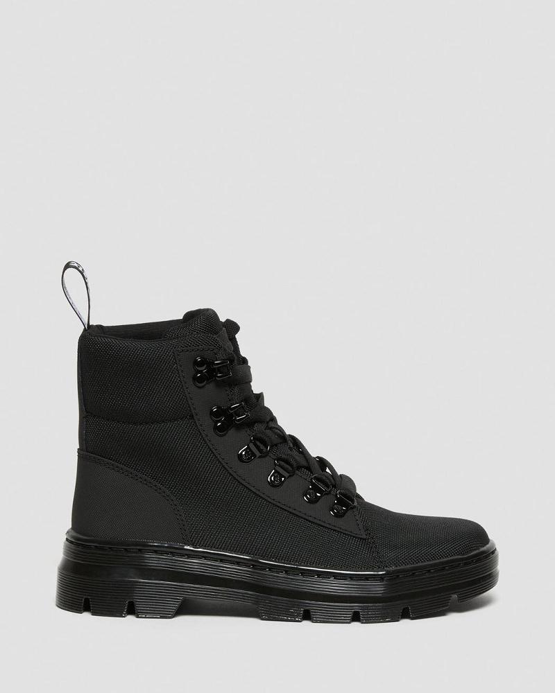 Dr Martens Combs Poly Ankelstøvler Dame Sort | DK 50GSO